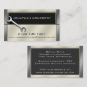 Template voor een automatische handelskaart 20 visitekaartje (Voorkant / Achterkant)