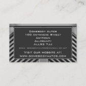 Template voor een automatische handelskaart 5 visitekaartje (Achterkant)