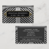 Template voor een automatische handelskaart 5 visitekaartje (Voorkant / Achterkant)