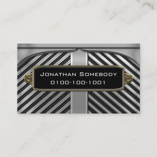 Template voor een automatische handelskaart 5 visitekaartje (Voorkant)