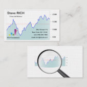 Template voor een beurs visitekaartje (Voorkant / Achterkant)