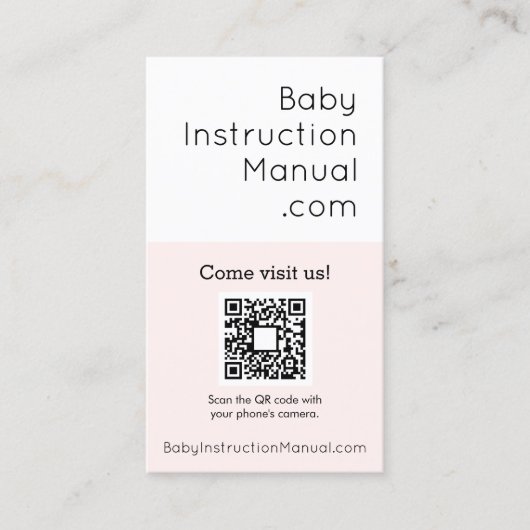 Template voor een dubbele, aangepaste moderne bedr visitekaartje (Voorkant)