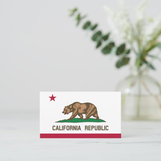 Template voor een visitekaartje onder de vlag van  (Staand voorkant)