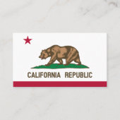 Template voor een visitekaartje onder de vlag van  (Voorkant)