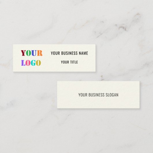 Template voor persoonlijke visitekaartjes voor spe (Voorkant / Achterkant)