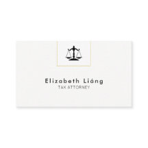 Template voor visitekaartje voor advocaat