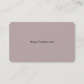 TEMPLATE voor visitekaartjes voor NAILS (Achterkant)