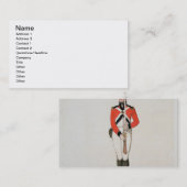 Temple Association Volunteer, bord 14 van 'Loyal Visitekaartje (Voorkant / Achterkant)