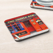 Temple Bar, Dublin, Ierland, Irish Pub Onderzetter (Linkerzijde)