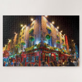 Temple Bar Dublin Ierland. Legpuzzel (Horizontaal)