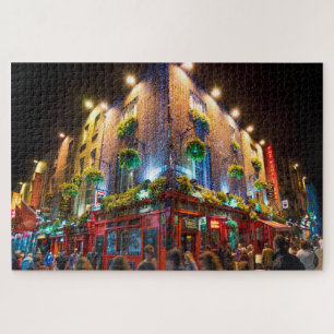 Temple Bar Dublin Ierland. Legpuzzel
