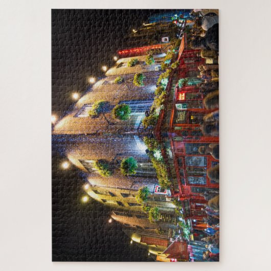 Temple Bar Dublin Ierland. Legpuzzel (Verticaal)