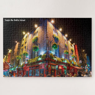 Temple Bar Dublin Ierland. Legpuzzel