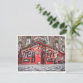 Temple Bar Dublin Iers Pub Foto Briefkaart (Staand voorkant)