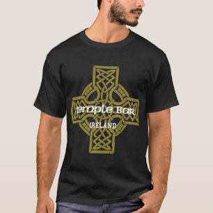 Temple Bar Dublin Ireland  Celtic Cross Pul T-shirt