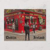 Temple Bar in Dublin, Ierland Briefkaart (Voorkant)