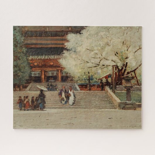 Temple bij Nikko, Japan - puzzel voor puzzels (Horizontaal)