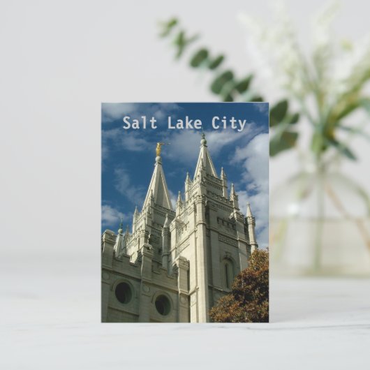 Temple Briefkaart (Staand voorkant)