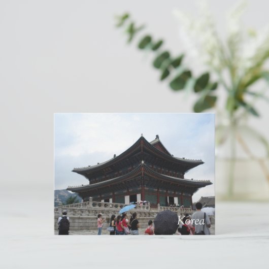 Temple Briefkaart (Staand voorkant)