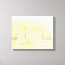 Temple by Day Canvas