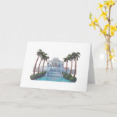 Temple Card Laie Hawaii Kaart (Gele Bloem)