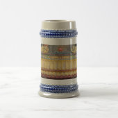Temple Ceiling Grey/Blue 22 oz Stein Bierpul (Center)