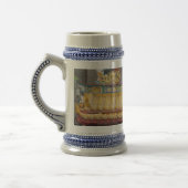 Temple Ceiling Grey/Blue 22 oz Stein Bierpul (Links)