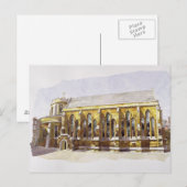 Temple Church Temple Briefkaart (Voorkant / Achterkant)