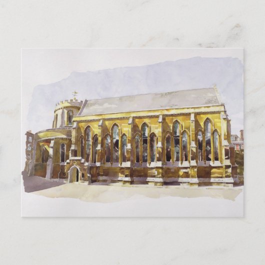 Temple Church Temple Briefkaart (Voorkant)