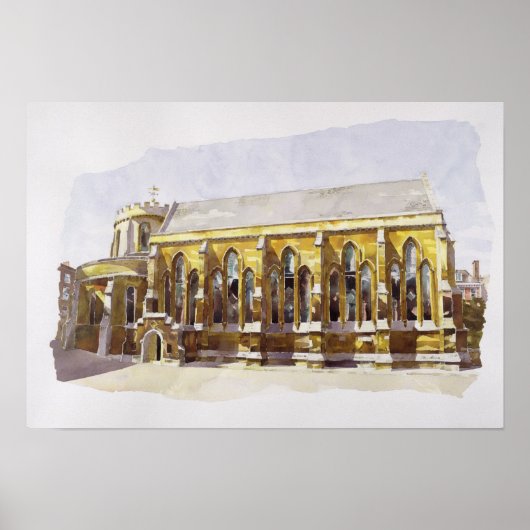 Temple Church Temple Poster (Voorkant)