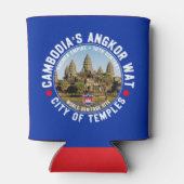 Temple City of Angkor – Cambodia Blikjeskoeler (Achterkant)