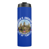 Temple City of Angkor – Cambodia Thermosbeker (Voorkant)