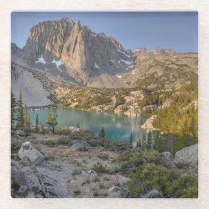 Temple Crag en Second Lake Glazen Onderzetter