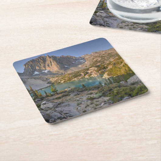 Temple Crag en Second Lake Kartonnen Onderzetters (Schuin)