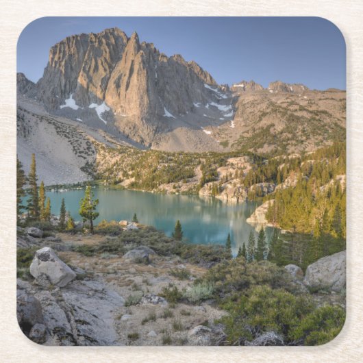 Temple Crag en Second Lake Kartonnen Onderzetters (Voorkant)