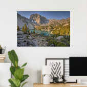 Temple Crag en Second Lake Poster (Thuiskantoor)