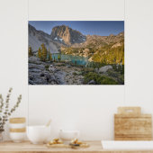 Temple Crag en Second Lake Poster (Keuken)