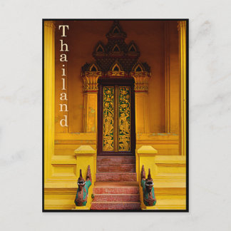 Temple Entrance Guardians, Thailand Briefkaart