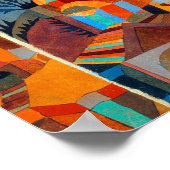 Temple Gardens : Paul Klee 1920 Poster (Hoek)