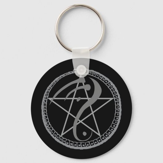 Temple House Sahjaza emblem sleutelhanger (Voorkant)