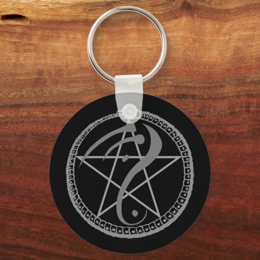 Temple House Sahjaza emblem sleutelhanger (Voorkant)