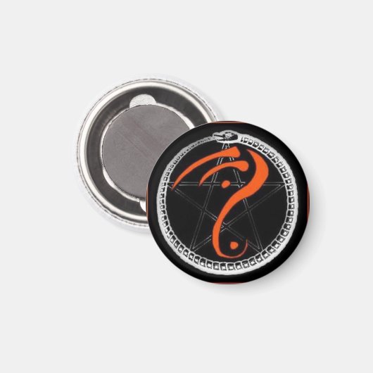 Temple House Sahjaza Sigil Magnet (Voorkant / Achterkant)