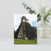 Temple I, Tikal, Guatemala Briefkaart (Staand voorkant)