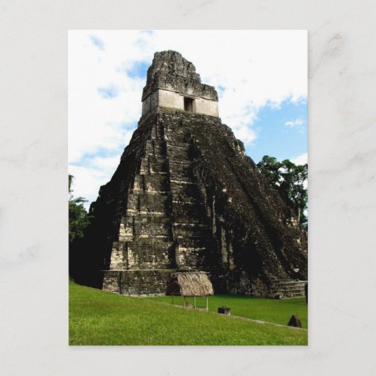 Temple I, Tikal, Guatemala Briefkaart (Voorkant)
