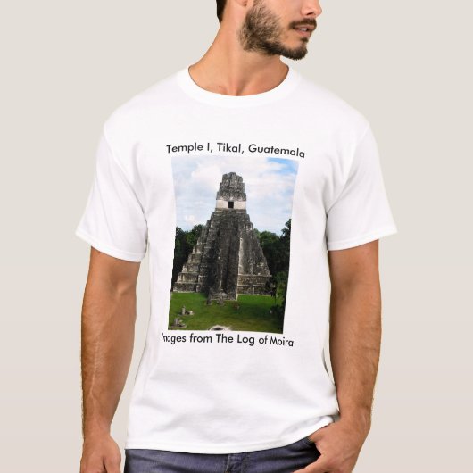 Temple I, Tikal, Guatemala T-shirt (Voorkant)