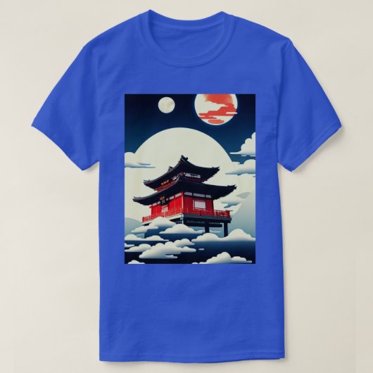 Temple in de Sky T-shirt (Design voorkant)