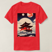 Temple in de Sky T-shirt (Design voorkant)