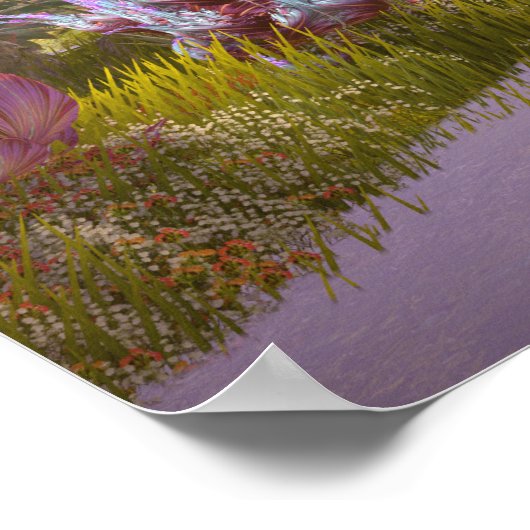 Temple in de Valley Poster (Hoek)