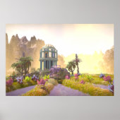 Temple in de Valley Poster (Voorkant)