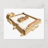 Temple in Jerusalem. Herod's tempel Briefkaart (Voorkant)